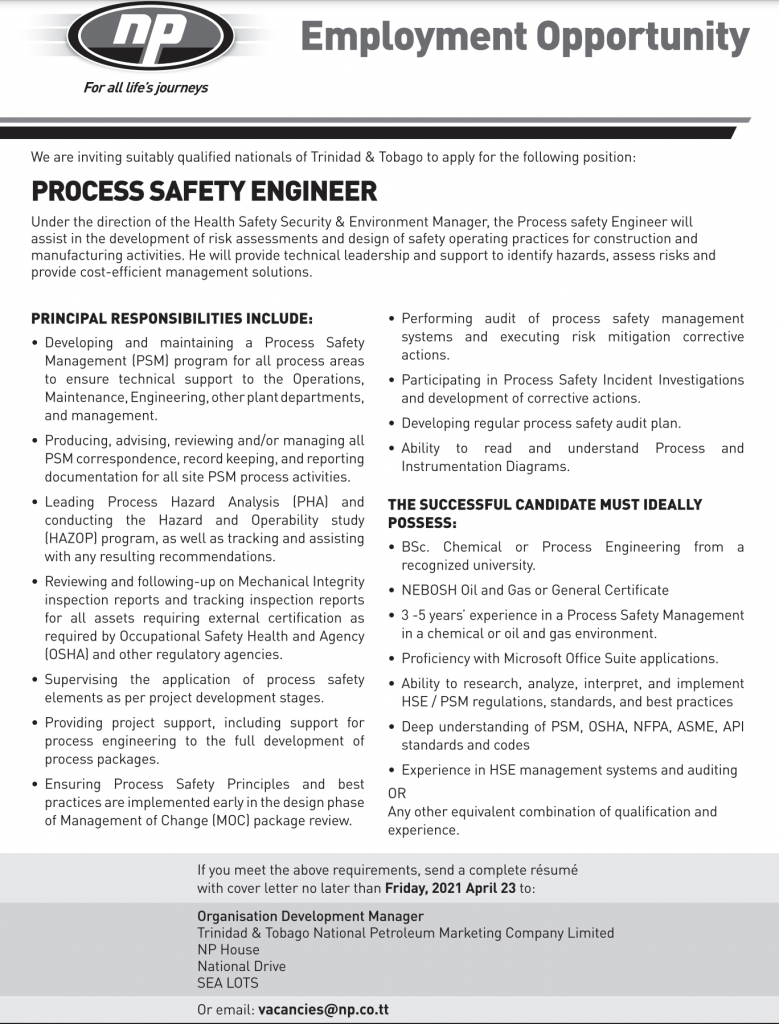 How to apply for government jobs in trinidad